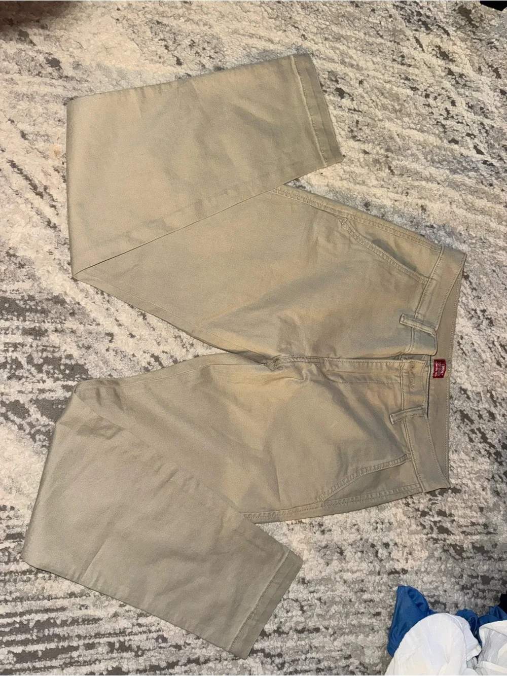 Levi's Men's Khaki Straight Chinos - Light Tan